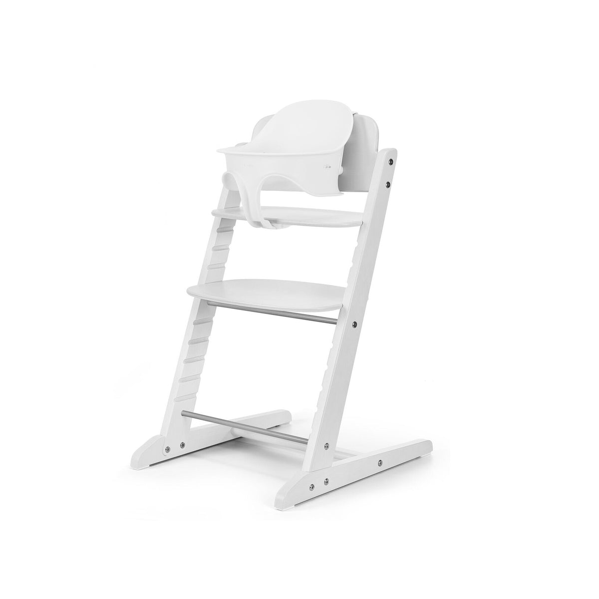 Silla de comer Iris CYBEX Gold All White - detalle bandeja de almuerzo