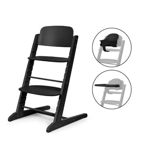 Silla de comer Iris CYBEX Gold Stunning Black - detalle bandeja de almuerzo