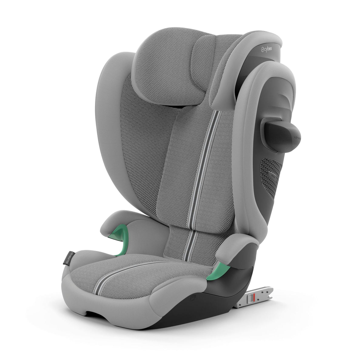 Silla de auto butaca Solution G2 color Stone Grey Plus - Vista en ángulo frontal