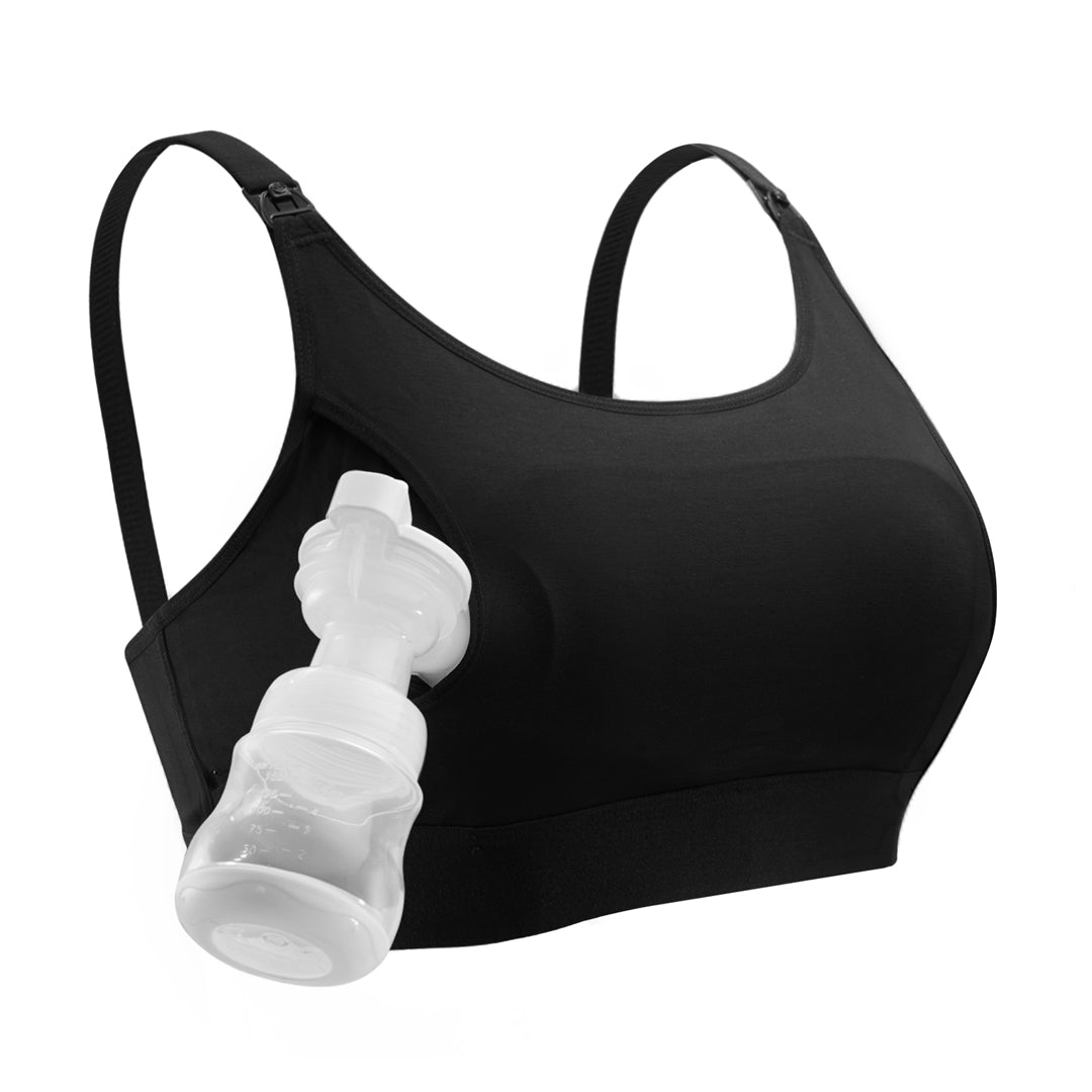 Sostén 2 en 1: Lactancia y extracción de leche (Modelo original básico YN08) - MOMCOZY - Mini Nuts - Expertos en sillas de auto y coches de paseo para bebés