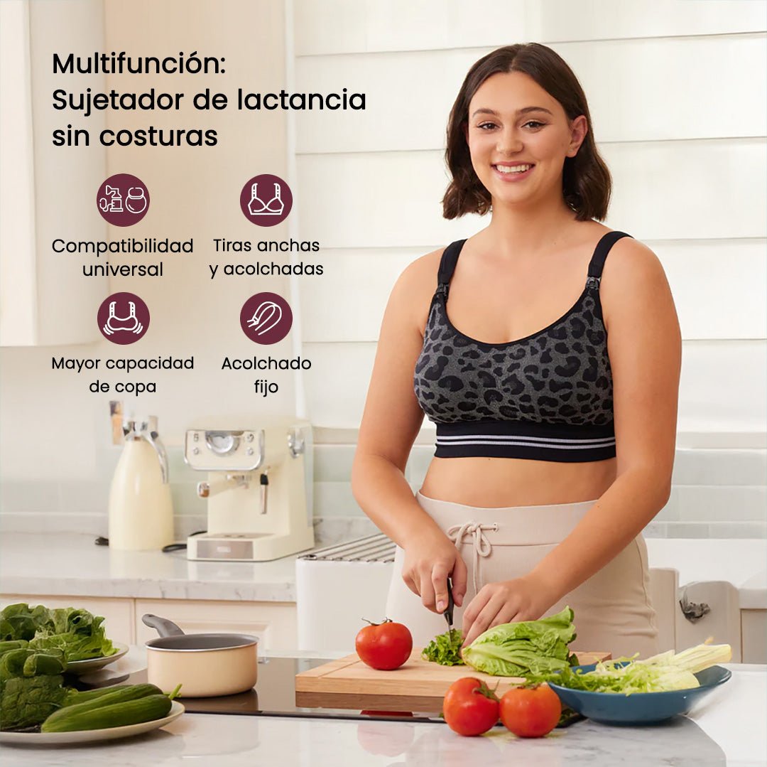 Sostén de lactancia 4 en 1 (YN12) - MOMCOZY - Mini Nuts - Expertos en sillas de auto y coches de paseo