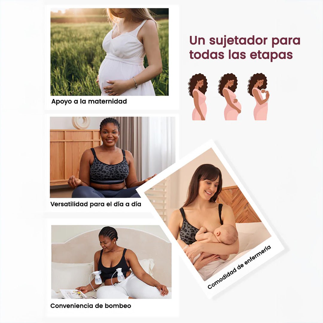 Sostén de lactancia 4 en 1 (YN12) - MOMCOZY - Mini Nuts - Expertos en sillas de auto y coches de paseo