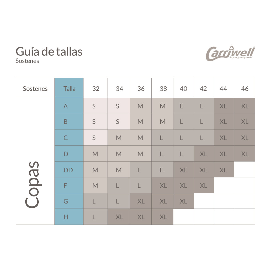 Sujetador sin costuras para lactancia negro Carriwell - Carriwell-MiniNuts expertos en coches y sillas de auto para bebé