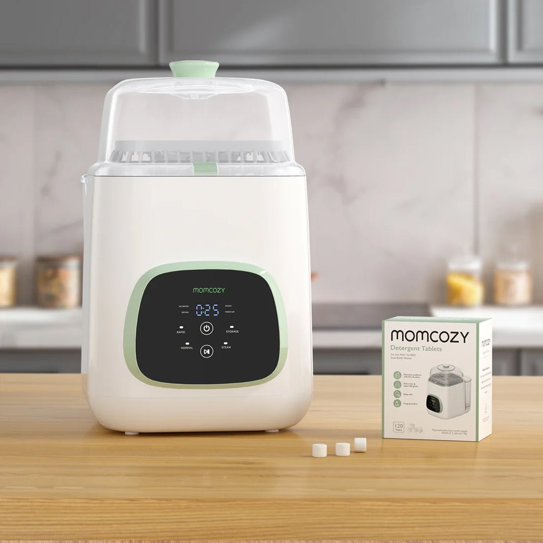 Tabletas detergentes para lavabiberones KleanPal Pro - MOMCOZY - Mini Nuts - Expertos en sillas de auto y coches de paseo