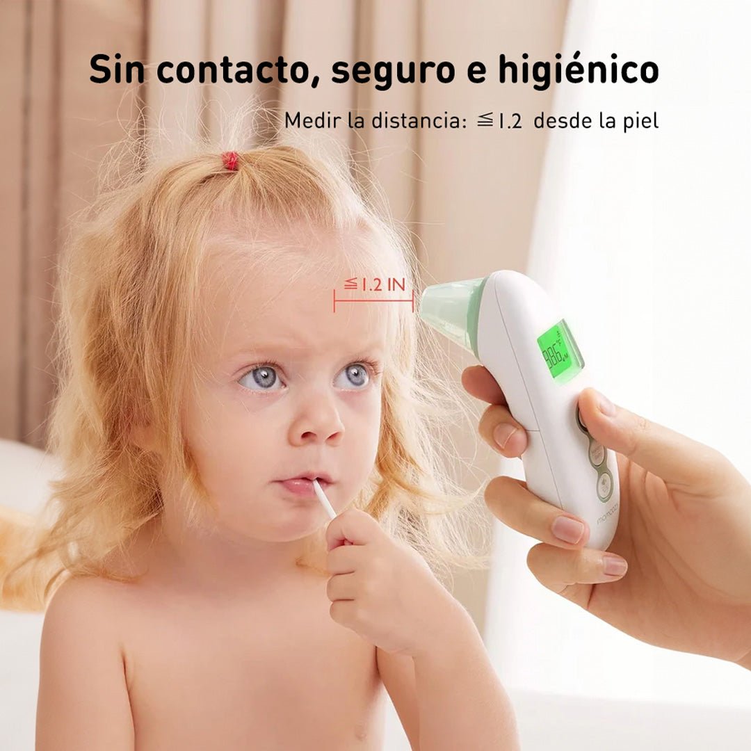 Termómetro infrarrojo Frente/Oido - MOMCOZY - Mini Nuts - Expertos en sillas de auto y coches de paseo