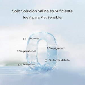 Toallitas salinas Momcozy para bebé: solo solución salina, sin alcohol, sin parabenos ni formaldehído — ideal para piel sensible