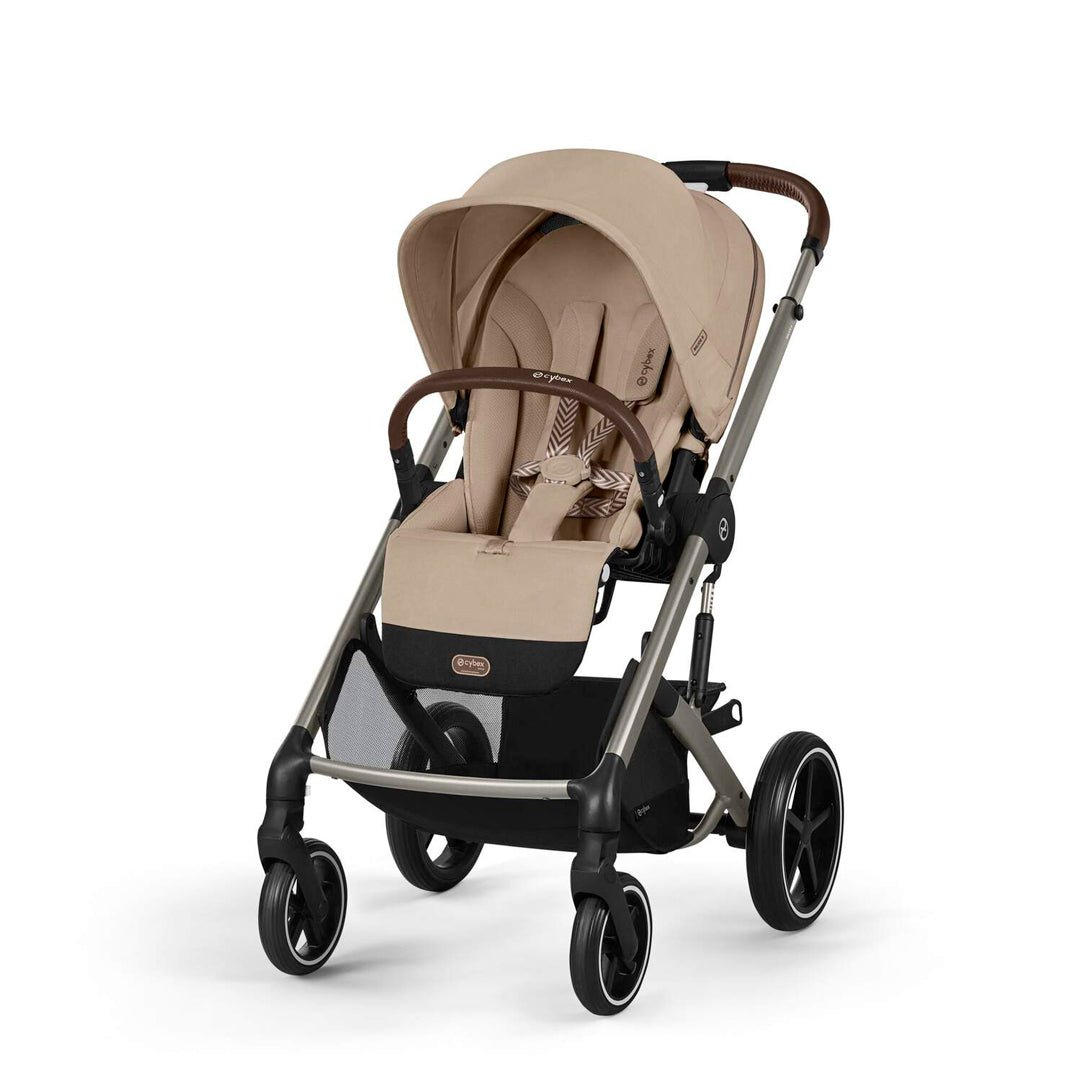 Travel System Balios S Lux 3.0 - Cybex Gold - Mini Nuts - Expertos en sillas de auto y coches de paseo