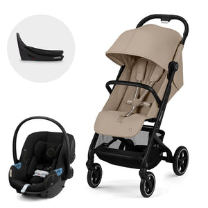 Travel System Beezy 3 - Cybex Gold - Mini Nuts - Expertos en sillas de auto y coches de paseo