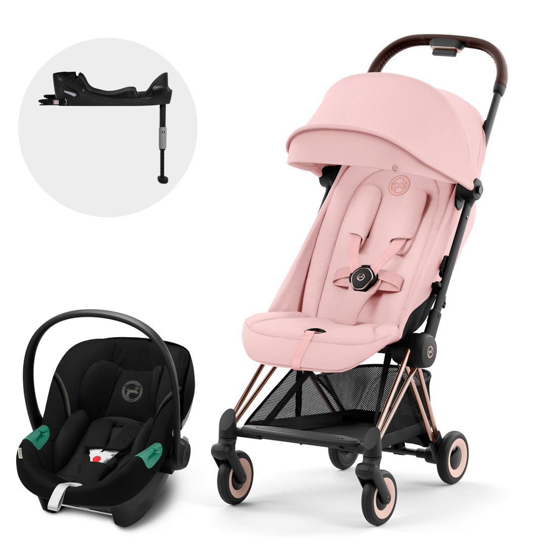 Travel System Cöya - Cybex Platinum - Mini Nuts - Expertos en sillas de auto y coches de paseo