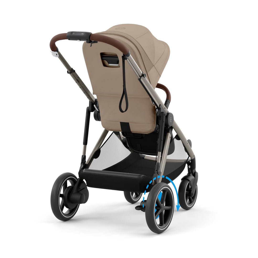 Travel System e - Gazelle S - Cybex Gold - Mini Nuts - Expertos en sillas de auto y coches de paseo