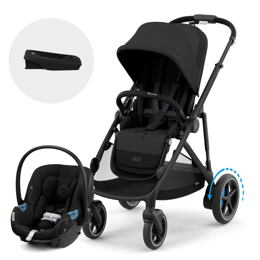 Travel System e - Gazelle S - Cybex Gold - Mini Nuts - Expertos en sillas de auto y coches de paseo