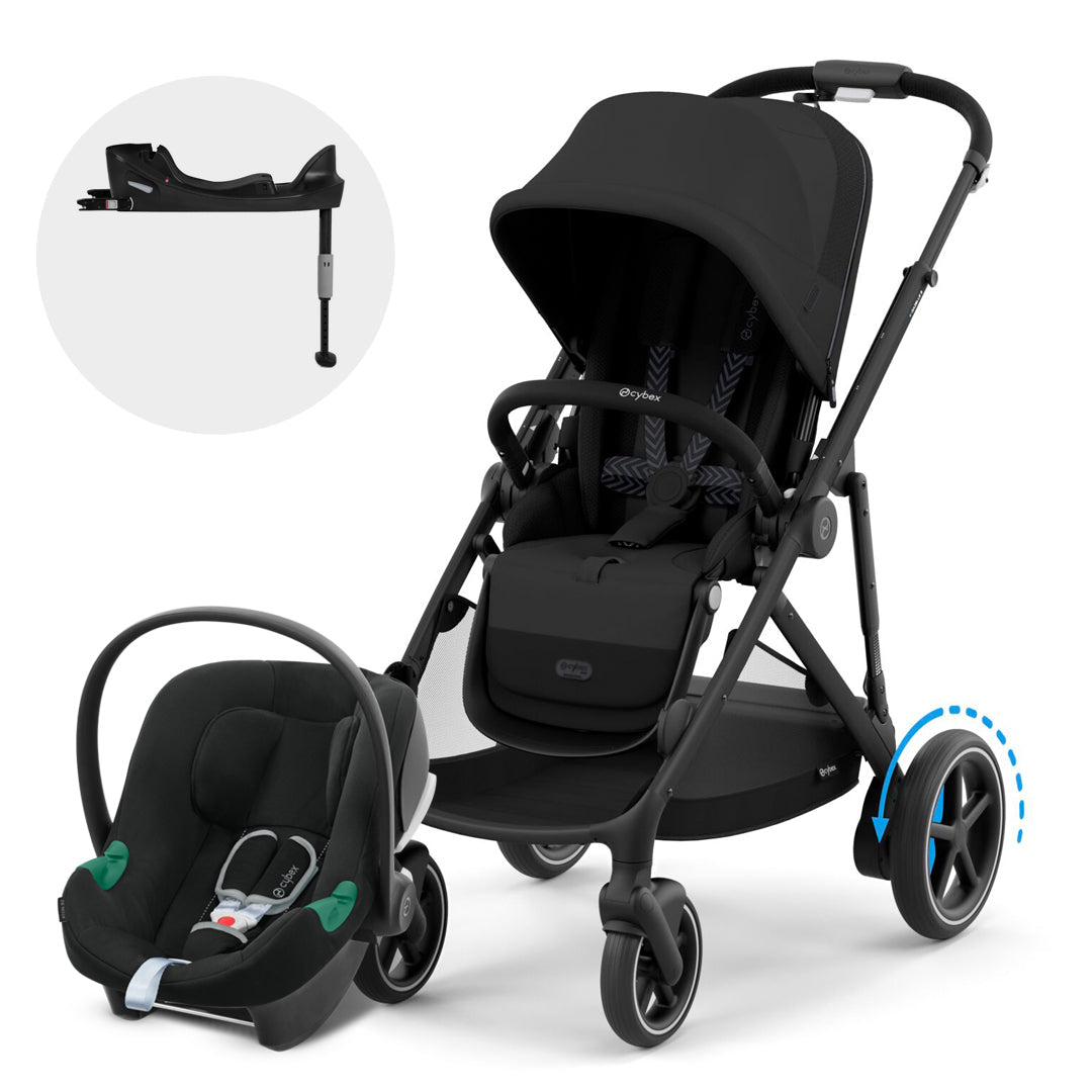 Travel System e - Gazelle S - Cybex Gold - Mini Nuts - Expertos en sillas de auto y coches de paseo