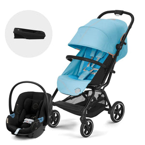Travel System Eezy S Plus 2 + Aton G + Base - Cybex Gold-MiniNuts expertos en coches y sillas de auto para bebé