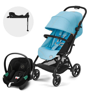 Travel System Eezy S Plus - Cybex Gold - Mini Nuts - Expertos en sillas de auto y coches de paseo
