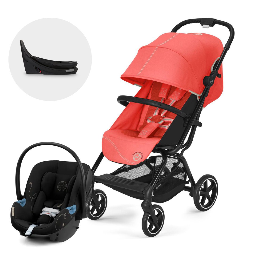 Travel System Eezy S Plus - Cybex Gold - Mini Nuts - Expertos en sillas de auto y coches de paseo