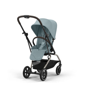 Travel System Eezy S Twist Plus 2 360º One Pull Harness - Cybex Gold - Mini Nuts - Expertos en sillas de auto y coches de paseo