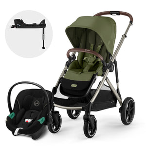 Travel System Gazelle S - Cybex Gold - Mini Nuts - Expertos en sillas de auto y coches de paseo