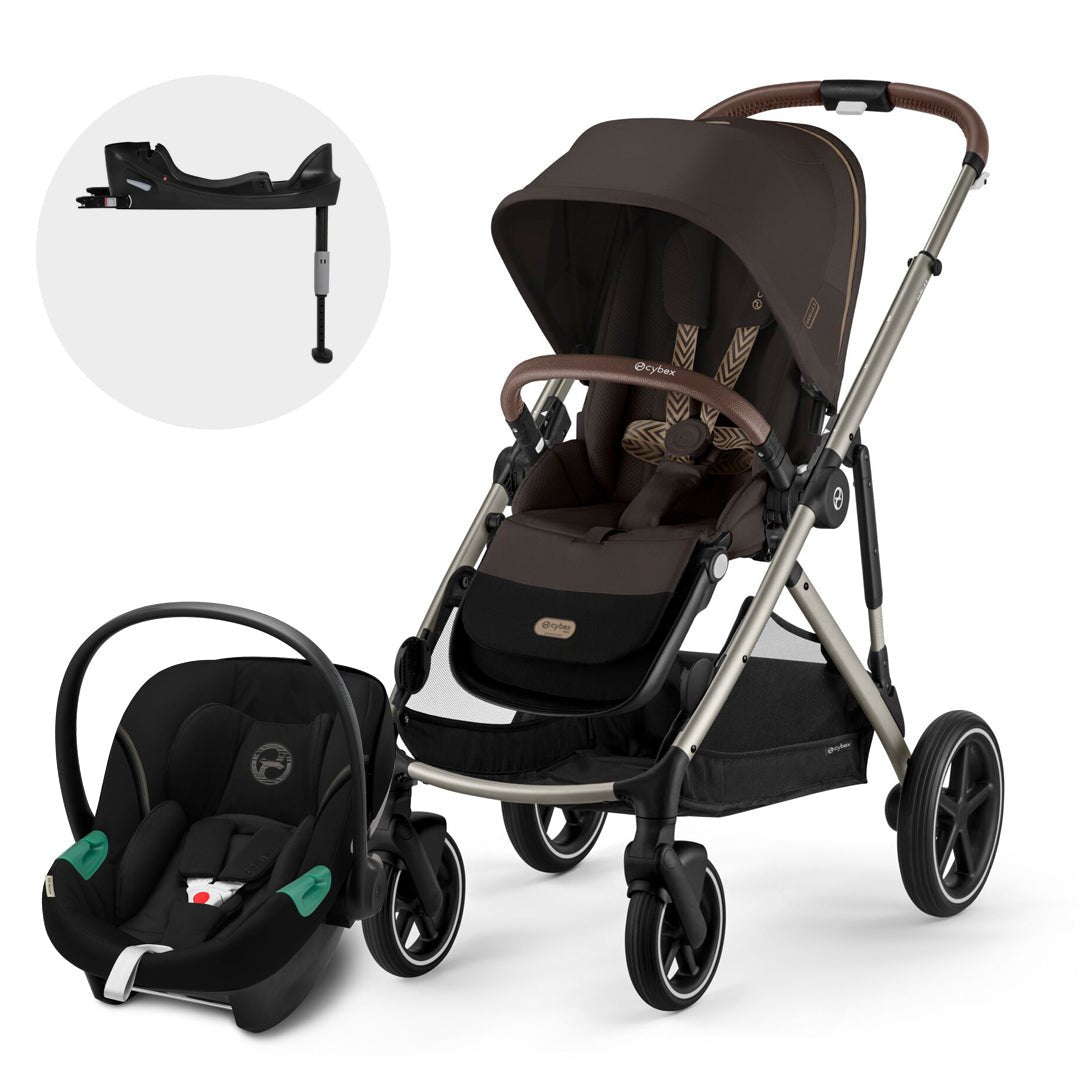 Travel System Gazelle S - Cybex Gold - Mini Nuts - Expertos en sillas de auto y coches de paseo