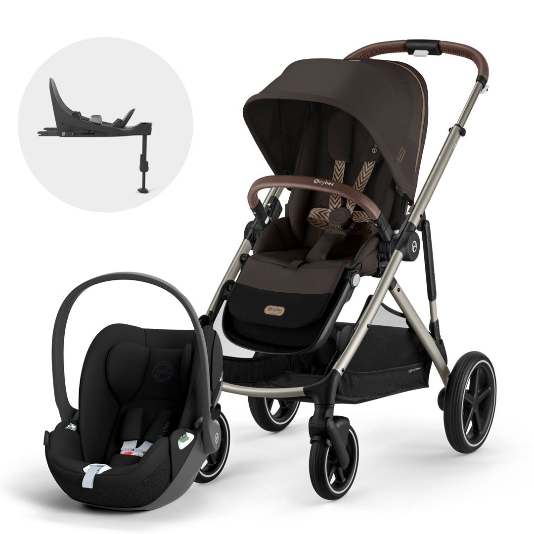Travel System Gazelle S - Cybex Gold - Mini Nuts - Expertos en sillas de auto y coches de paseo