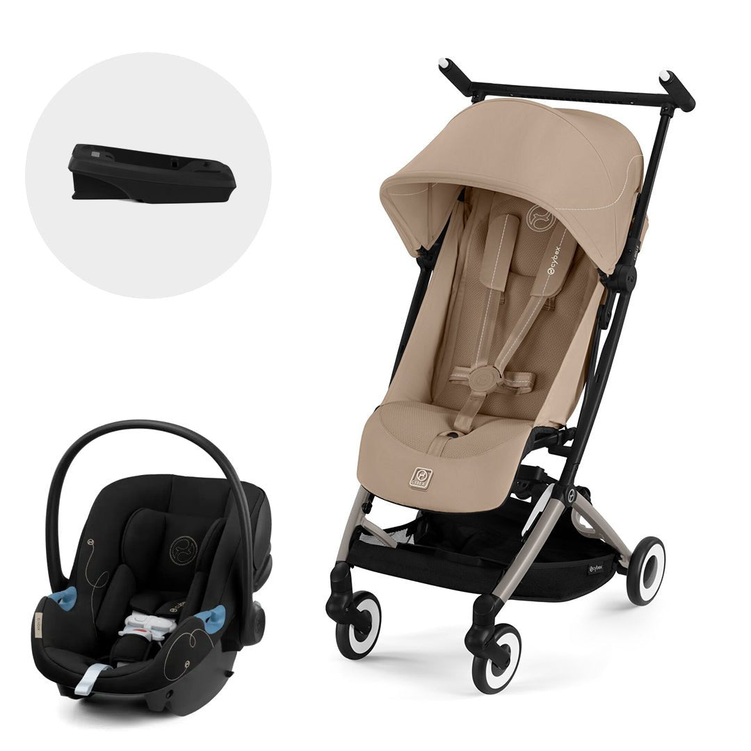 Travel System Libelle - Cybex Gold - Mini Nuts - Expertos en sillas de auto y coches de paseo