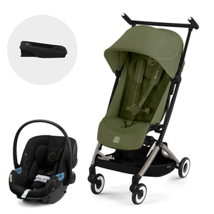 Travel System Libelle - Cybex Gold - Mini Nuts - Expertos en sillas de auto y coches de paseo