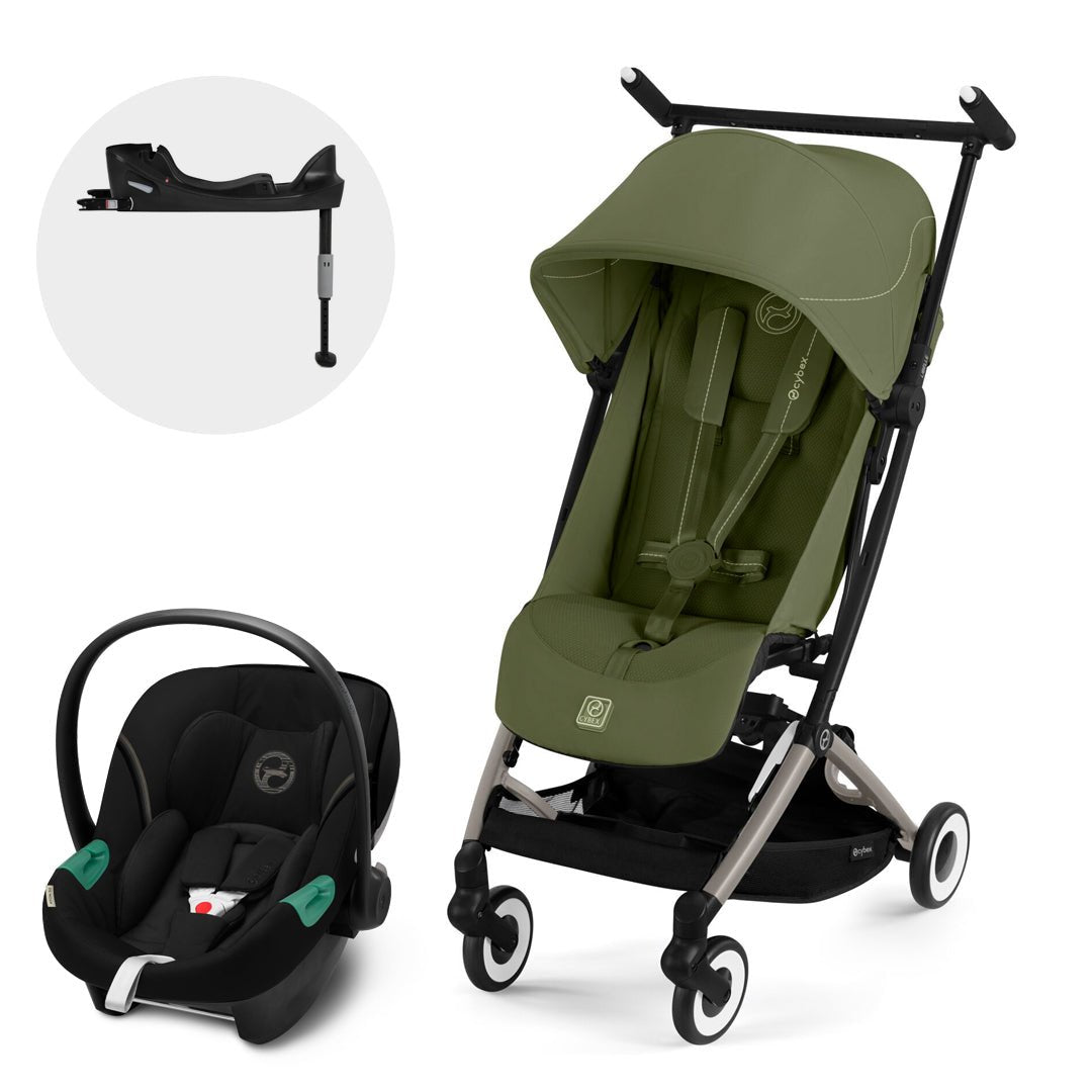 Travel System Libelle - Cybex Gold - Mini Nuts - Expertos en sillas de auto y coches de paseo
