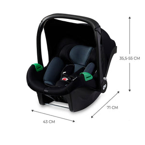 Travel System Newly 3 en 1 + Base Mink FX - KinderKraft-MiniNuts expertos en coches y sillas de auto para bebé