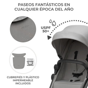 Travel System Newly 3 en 1 - KinderKraft - Mini Nuts - Expertos en sillas de auto y coches de paseo