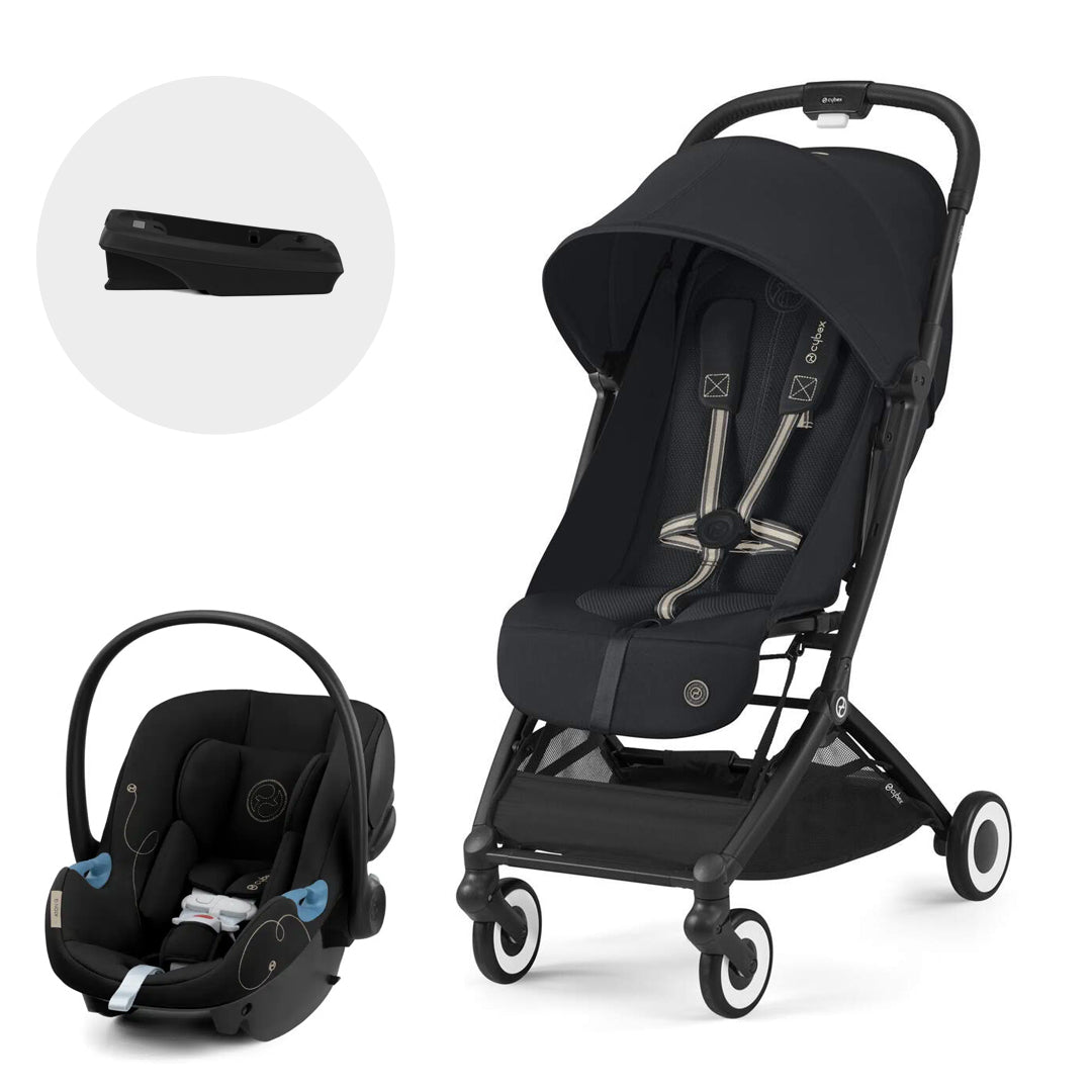 Travel System Orfeo - Cybex Gold - Mini Nuts - Expertos en sillas de auto y coches de paseo