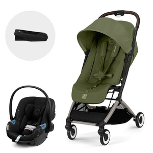 Travel System Orfeo - Cybex Gold - Mini Nuts - Expertos en sillas de auto y coches de paseo