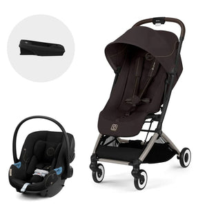 Travel System Orfeo - Cybex Gold - Mini Nuts - Expertos en sillas de auto y coches de paseo