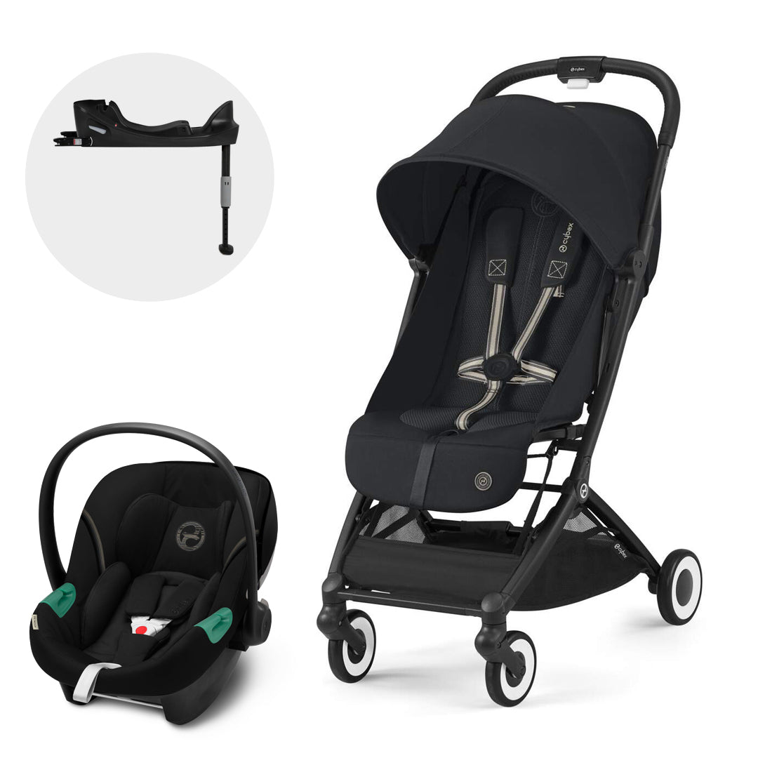 Travel System Orfeo - Cybex Gold - Mini Nuts - Expertos en sillas de auto y coches de paseo