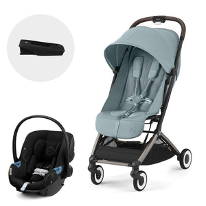 Travel System Orfeo - Cybex Gold - Mini Nuts - Expertos en sillas de auto y coches de paseo