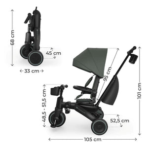 Triciclo Multifuncional 6 en 1 Jazz 3 - Smartrike-Mini Nuts - Expertos en sillas de auto y coches de paseo