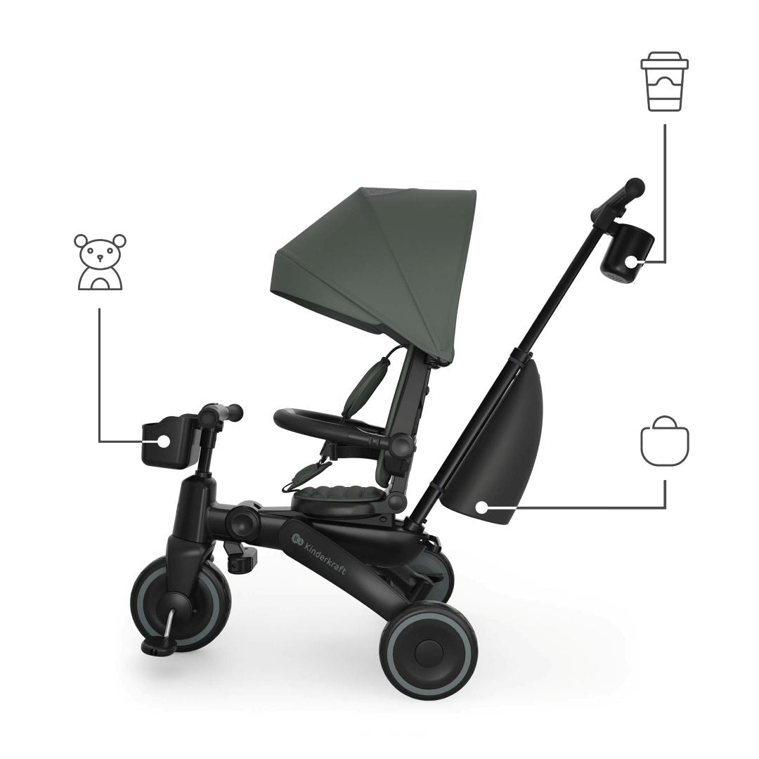 Triciclo Multifuncional 6 en 1 Jazz 3 - Smartrike-Mini Nuts - Expertos en sillas de auto y coches de paseo