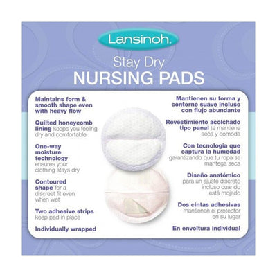 Absorbente de Leche 36 pcs Lansinoh - Lansinoh-MiniNuts