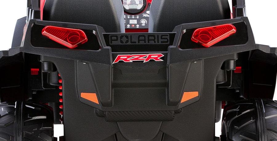 detalle trasero de Auto Eléctrico Polaris RZR 900 24v de Peg Pérego