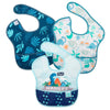 Babero de alimentación Super Bib Pack x3 (6 a 24 meses) Bumkins - Bumkins-MiniNuts