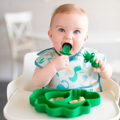 Babero de alimentación Super Bib Pack x3 (6 a 24 meses) Bumkins - Bumkins-MiniNuts