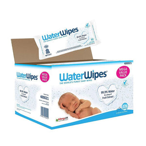 Caja de Toallitas húmedas 720 unidades - Waterwipes-MiniNuts expertos en coches y sillas de auto para bebé