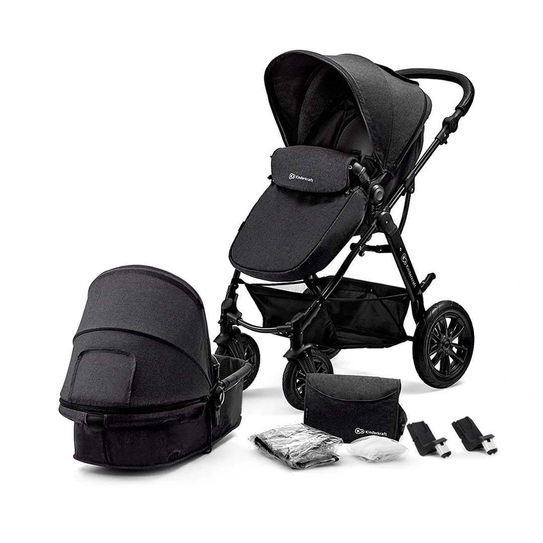 Coche Cuna Moov 2 en 1 color Black - vista principal