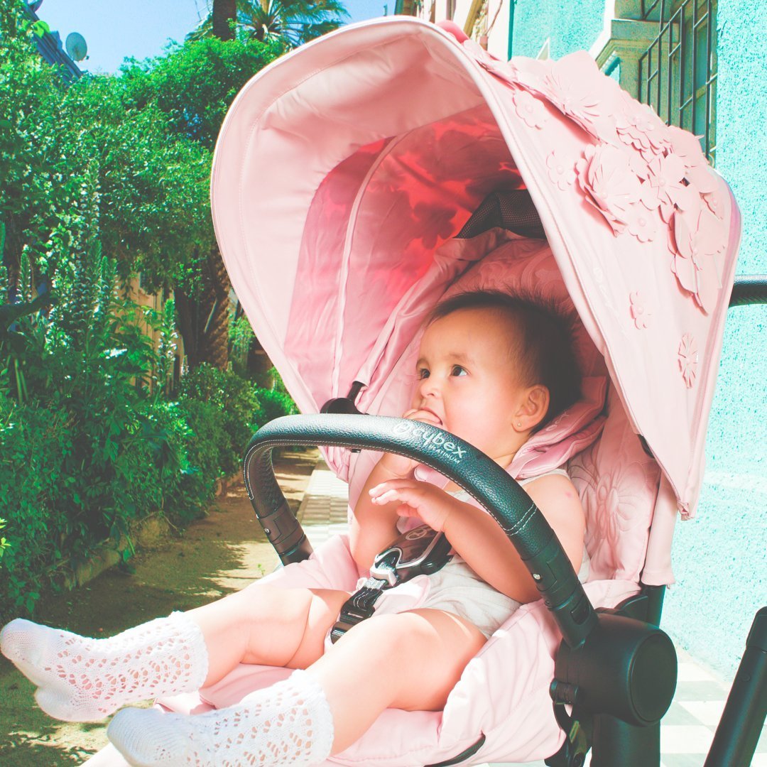 Coche de Paseo Priam Simply Flowers Cybex - Cybex-MiniNuts expertos en coches y sillas de auto para bebé