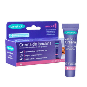 Crema Lanolina HPA Lansinoh 7 grs - Lansinoh-MiniNuts expertos en coches y sillas de auto para bebé