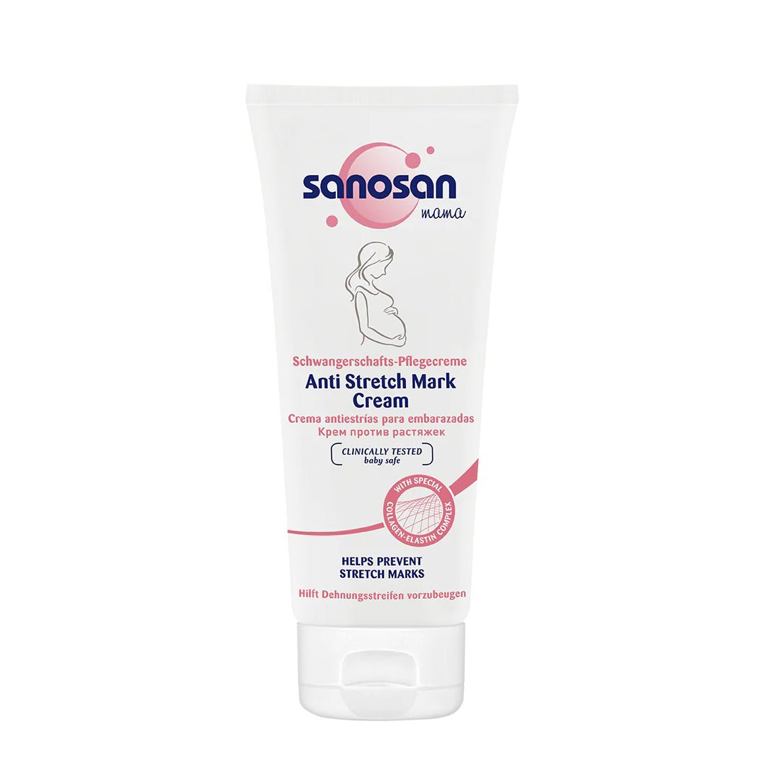 Crema para las estrías 200ml - Sanosan-MiniNuts expertos en coches y sillas de auto para bebé