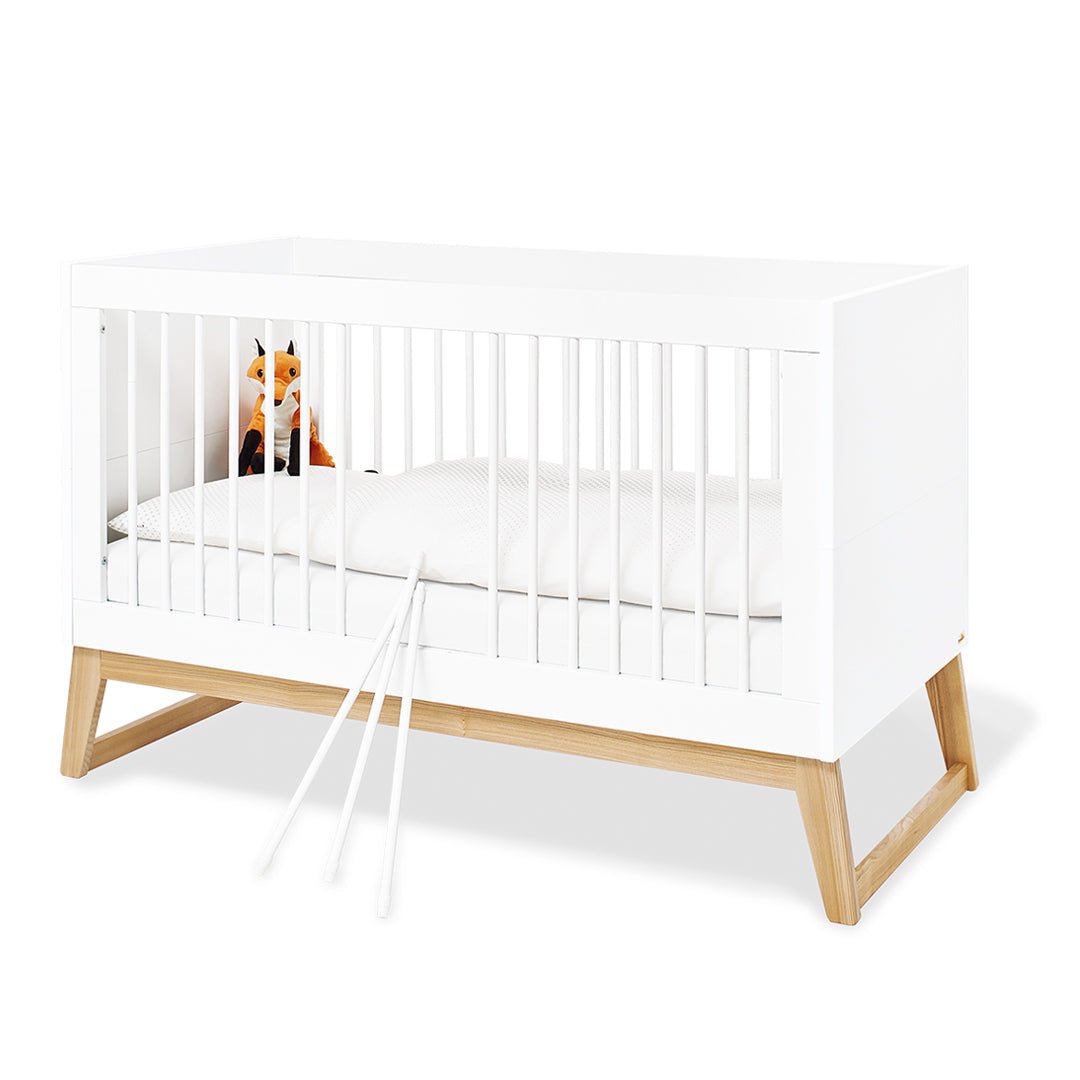 Cuna/Cama de transición de madera Bridge 140x70cm - Pinolino - Mini Nuts - Expertos en sillas de auto y coches de paseo