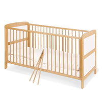Cuna y Cama de transición de madera Florian 140x70cm