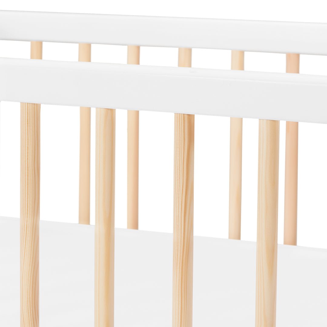 CUNA DE MADERA - CAMA DE TRANSICIÓN NICO 120X60 KINDERKRAFT - KinderKraft-MiniNuts expertos en coches y sillas de auto para bebé