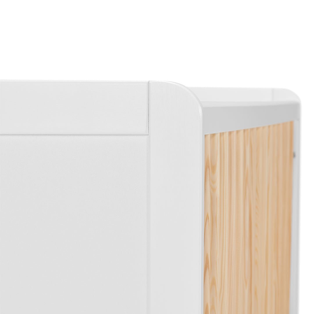 CUNA DE MADERA - CAMA DE TRANSICIÓN NICO 120X60 KINDERKRAFT - KinderKraft-MiniNuts expertos en coches y sillas de auto para bebé