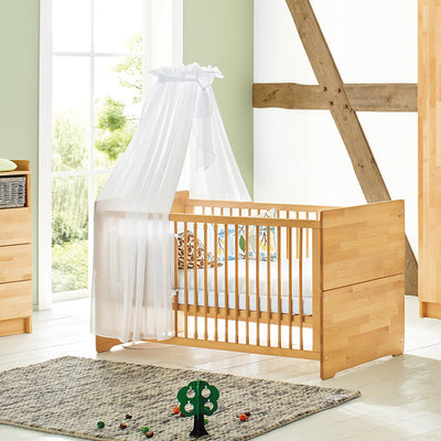 Cuna de madera Natura 140x70 (inc. Colchón) Pinolino - Pinolino-MiniNuts expertos en coches y sillas de auto para bebé
