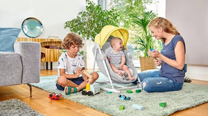 Cuna Mecedora Unimo 5 en 1 de kinderkraft - KinderKraft-MiniNuts expertos en coches y sillas de auto para bebé